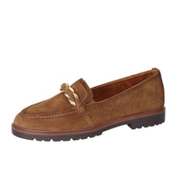 Chaussures à enfiler, Cognac