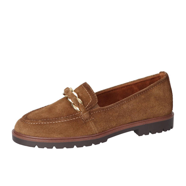 Chaussures à enfiler, Cognac