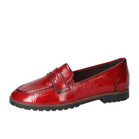 Chaussures à enfiler, Rouge