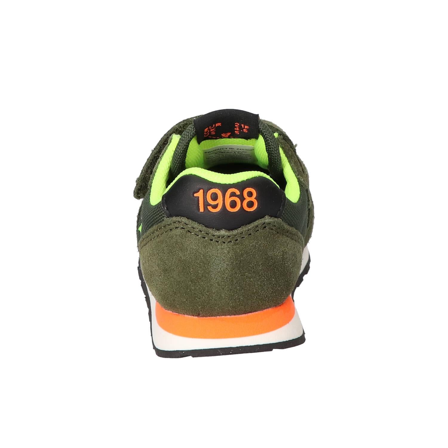 Baskets Velcro, Vert