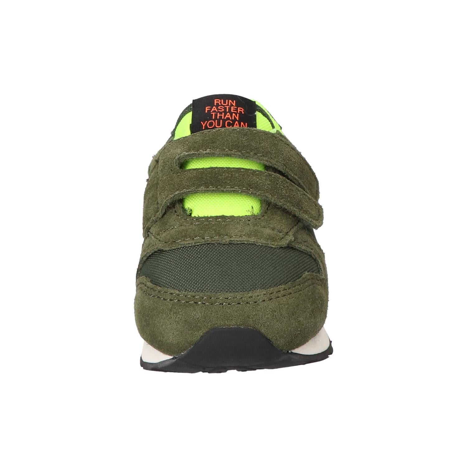 Baskets Velcro, Vert