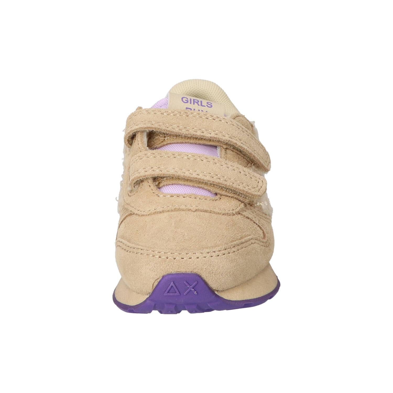 Baskets Velcro, blanc cassé