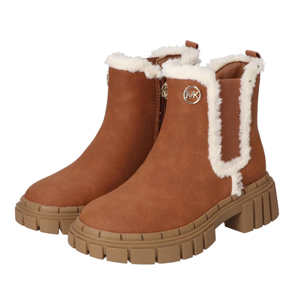 Booties, Cognac