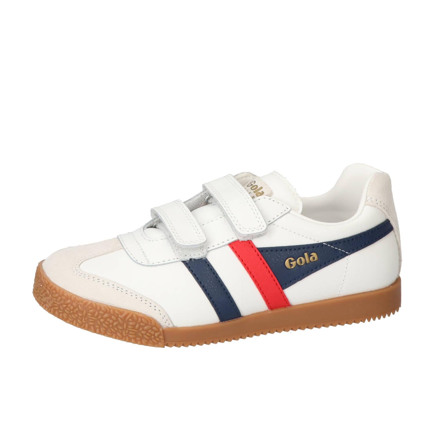 Baskets Velcro, blanc