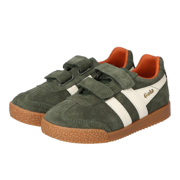 Baskets Velcro, Vert