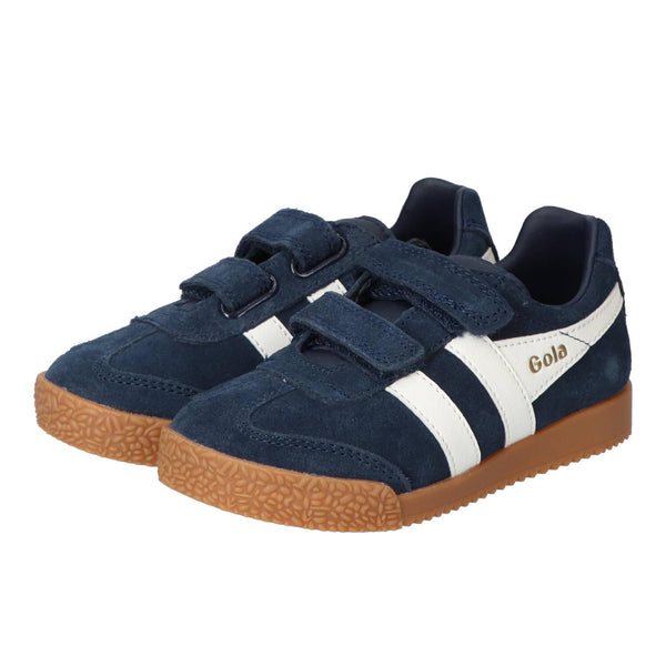 Baskets Velcro, bleu