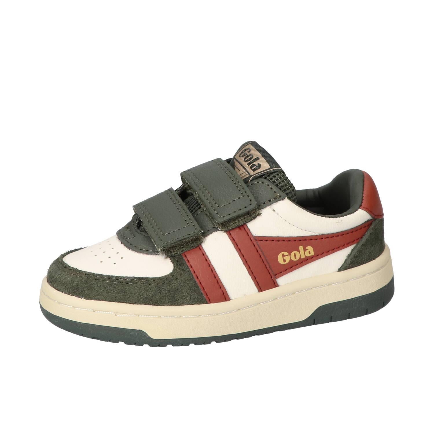 Baskets Velcro, Vert