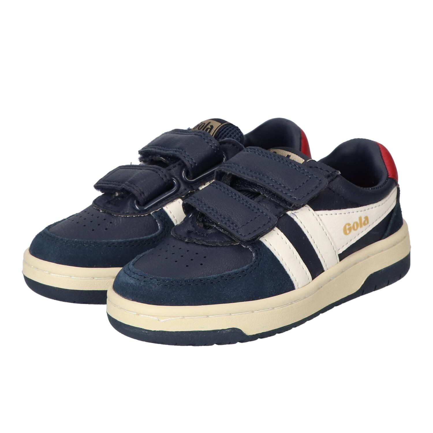 Baskets Velcro, bleu