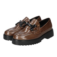 Chaussures à enfiler, Cognac