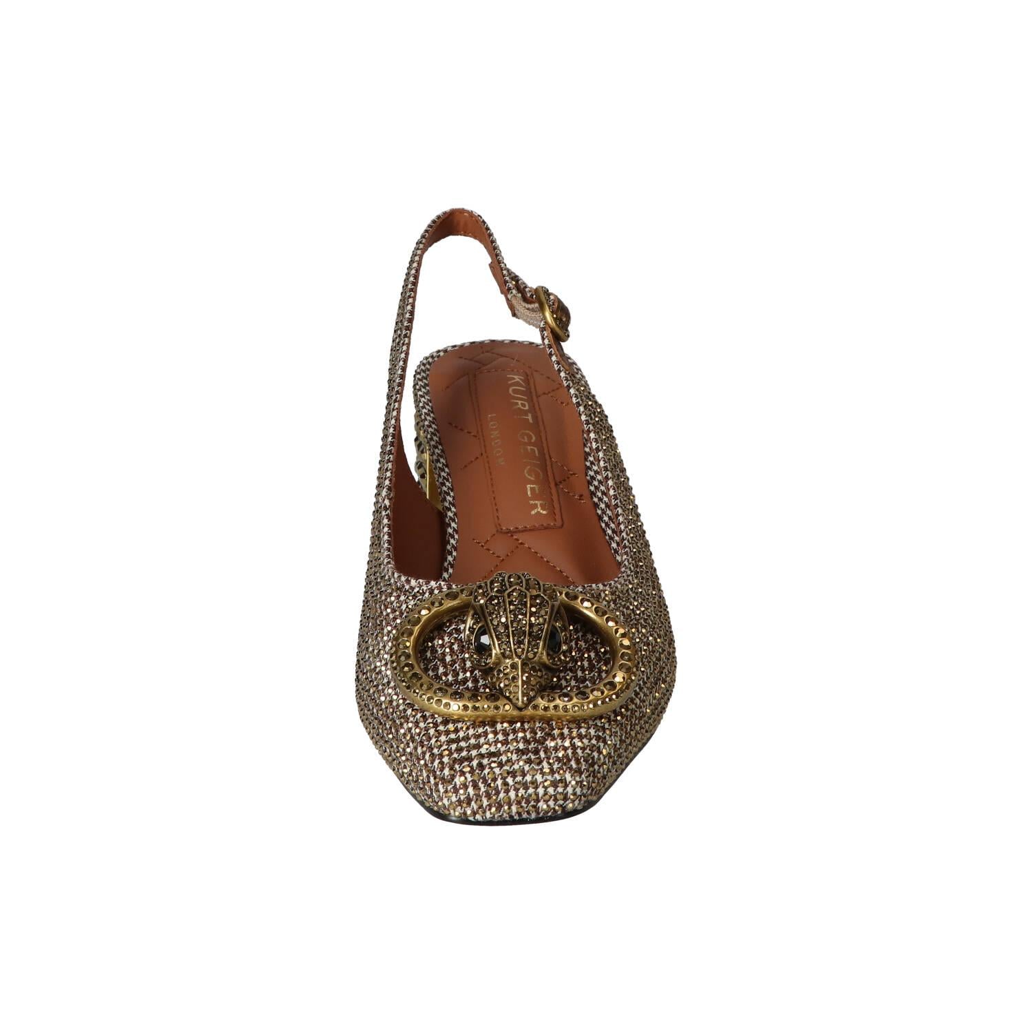 Slingback, beige clair