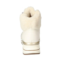 Bottines, blanc cassé