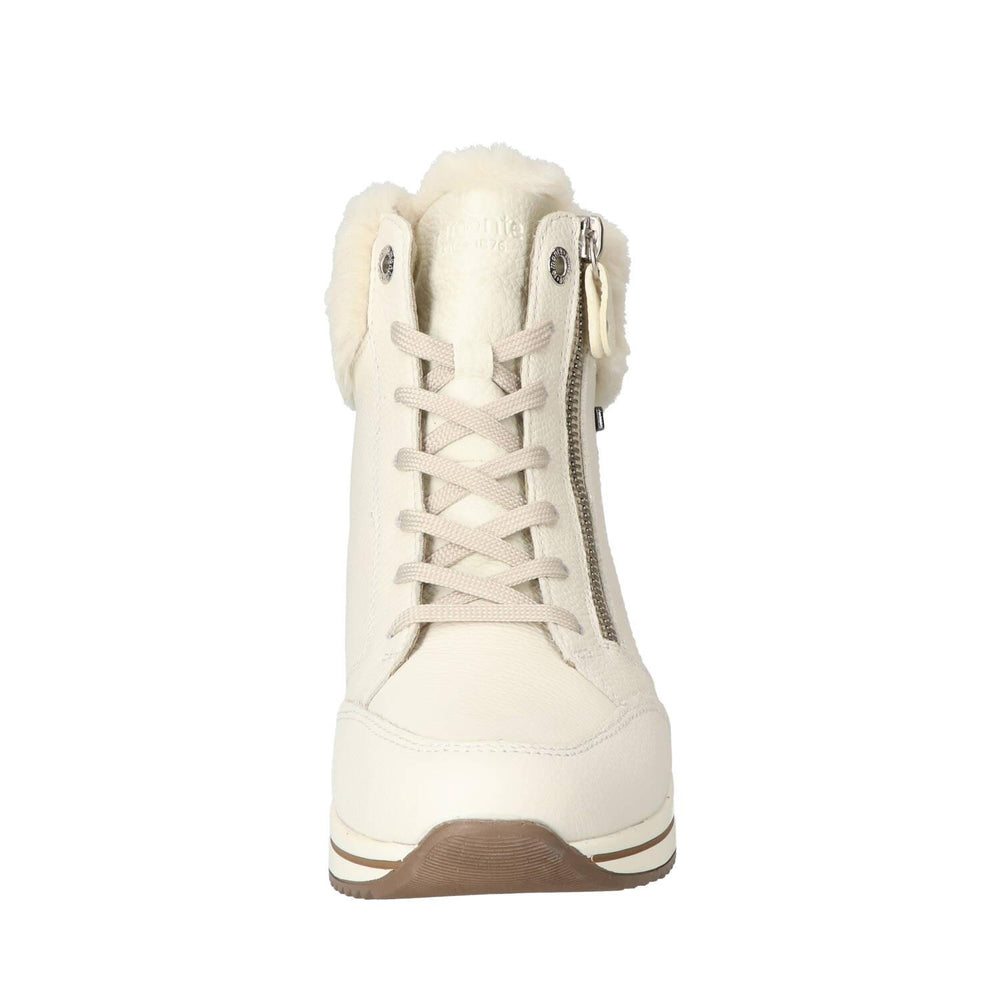 Bottines, blanc cassé