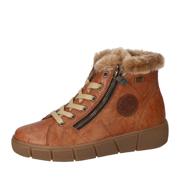 Booties, Cognac