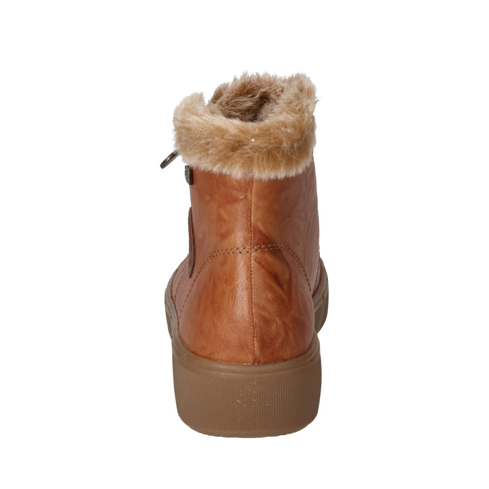 Booties, Cognac