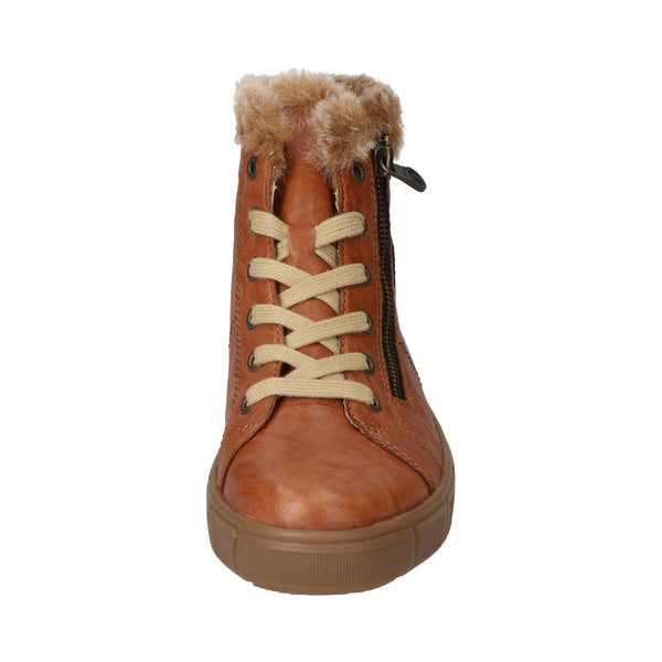 Booties, Cognac