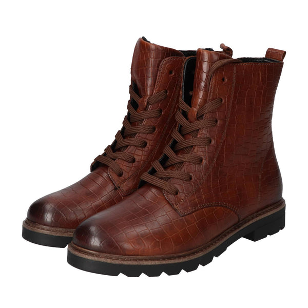 Booties, Cognac