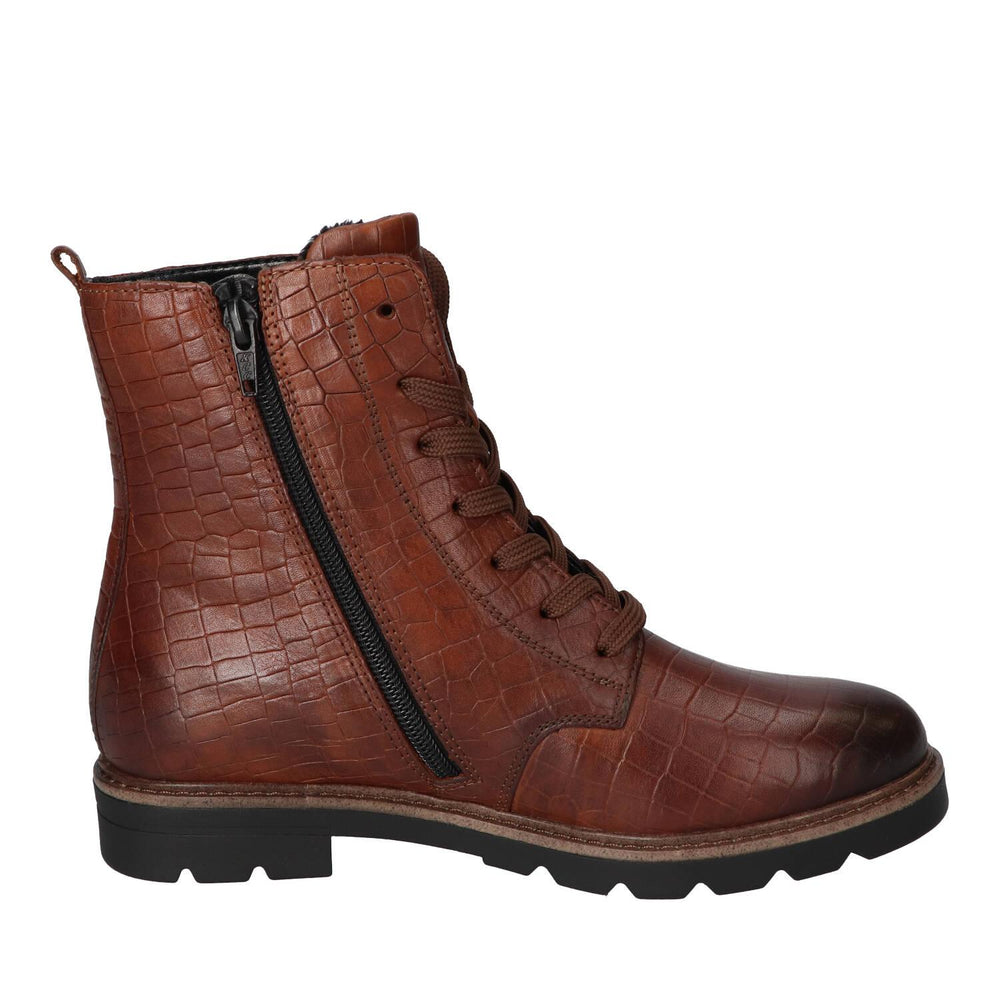 Booties, Cognac