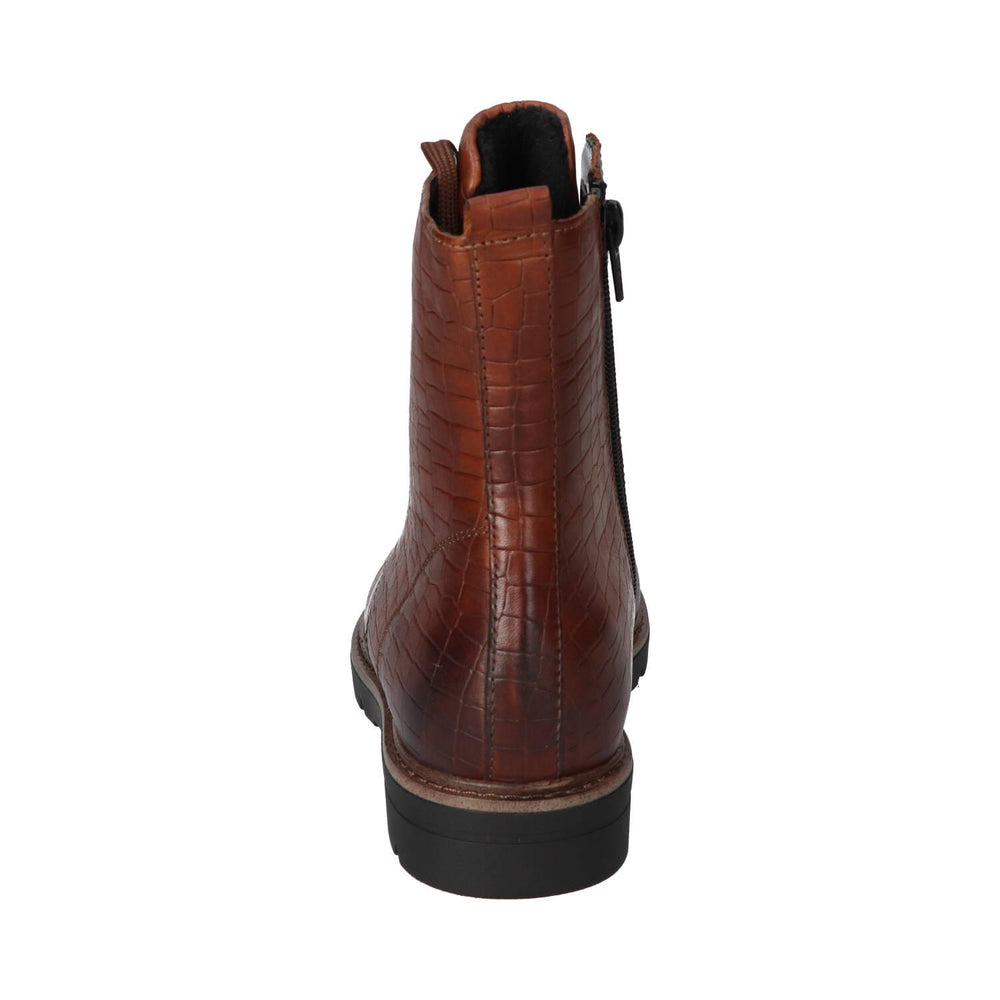 Booties, Cognac