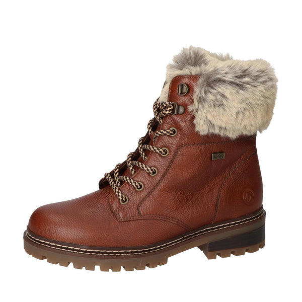 Booties, Cognac