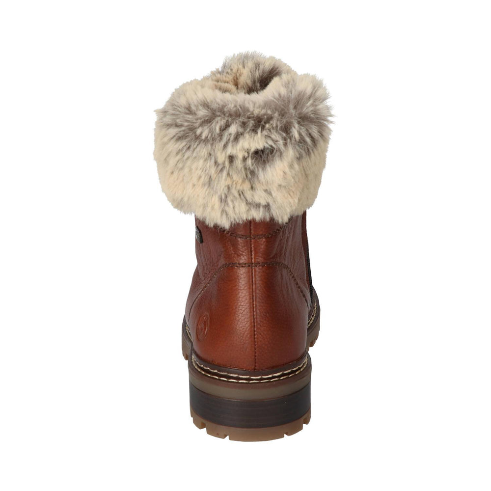 Booties, Cognac