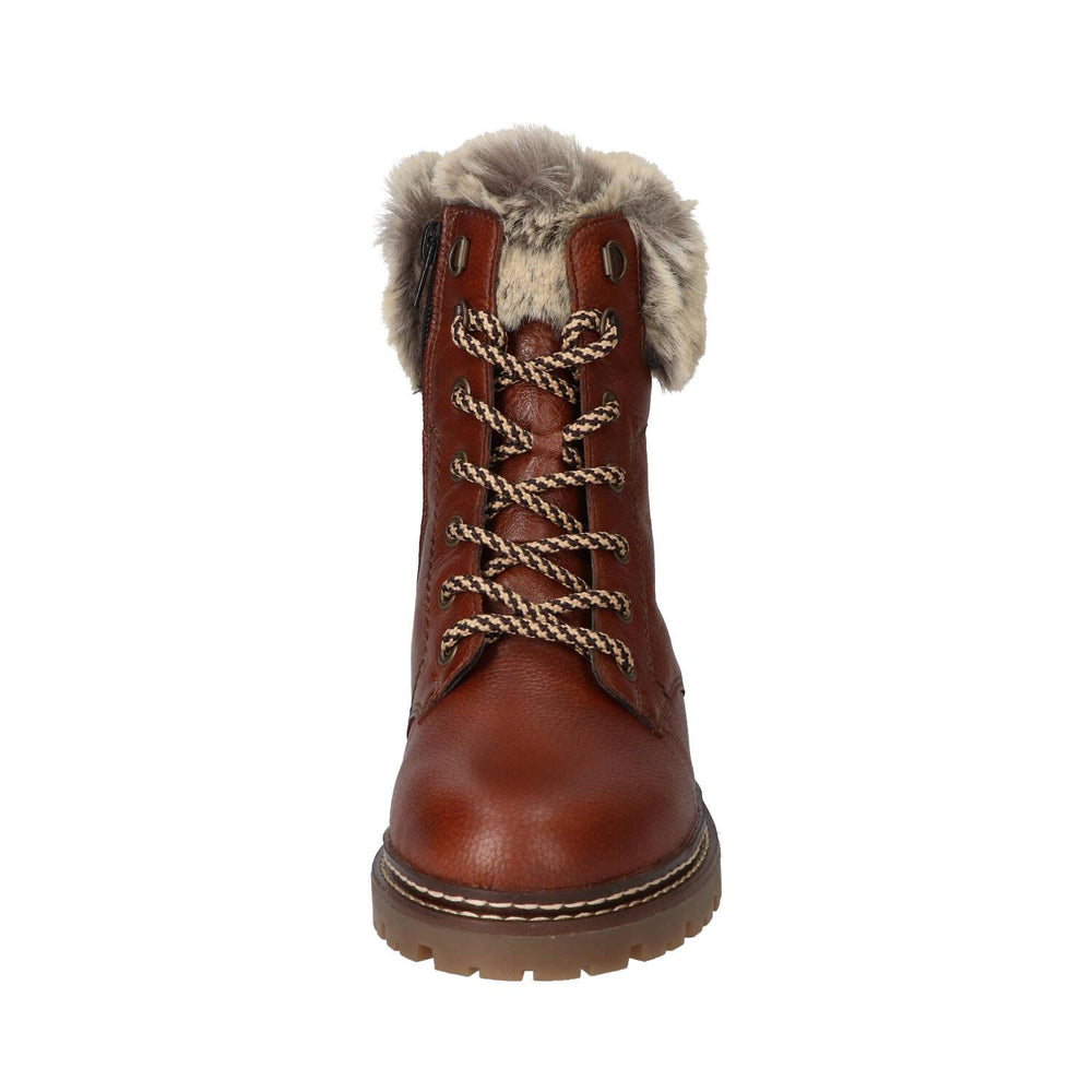 Booties, Cognac