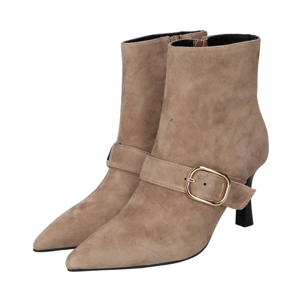 Booties, Taupe