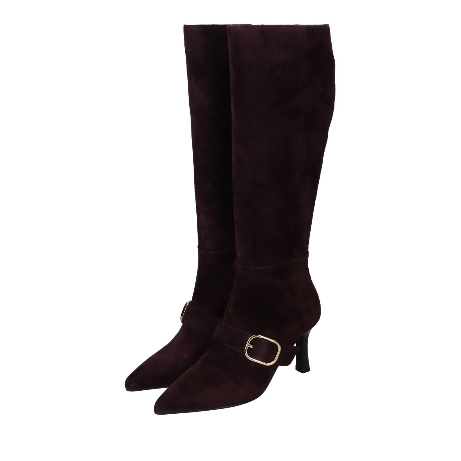 Bottines, marron foncé