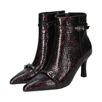 Booties, Bordeaux