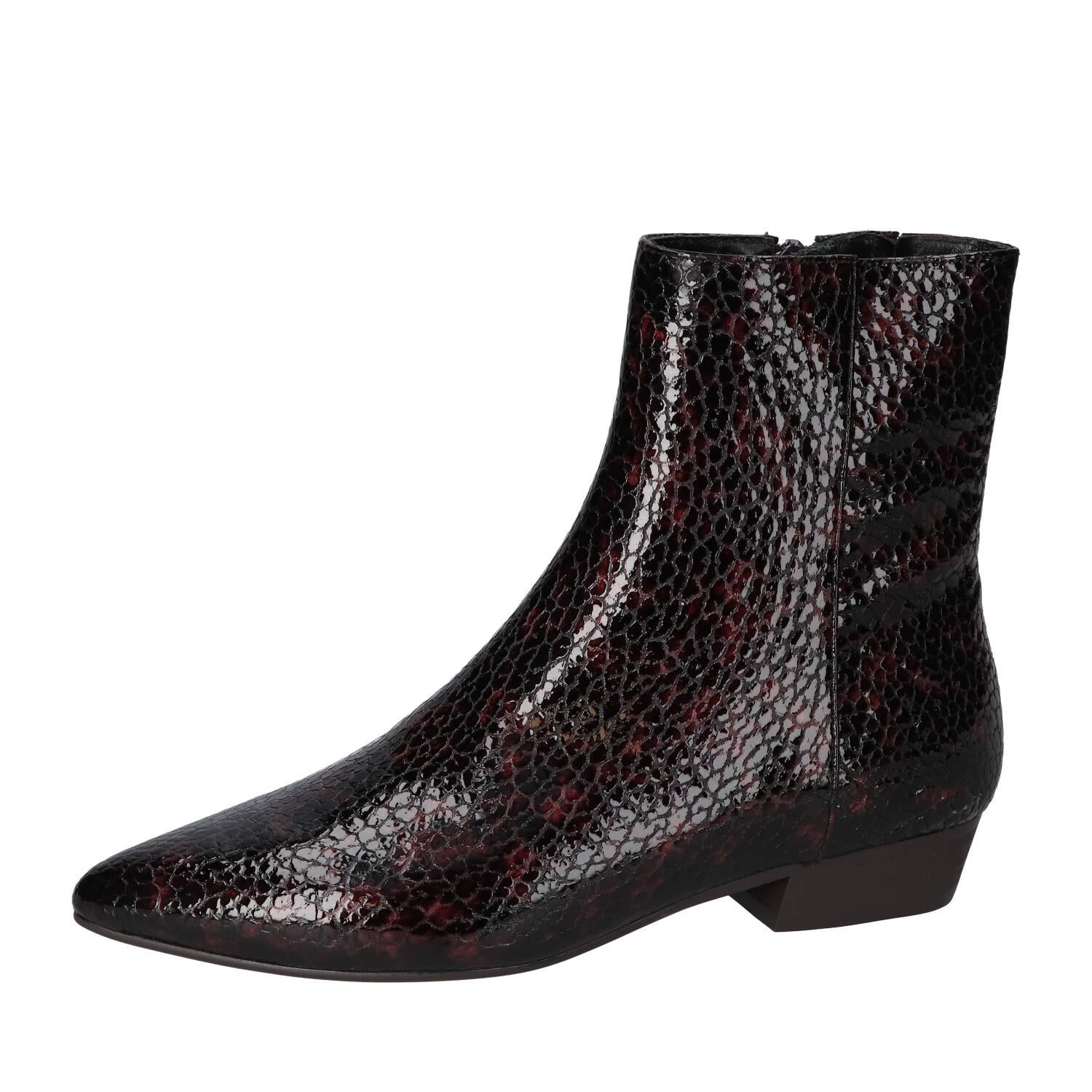 Bottines, Bordeaux