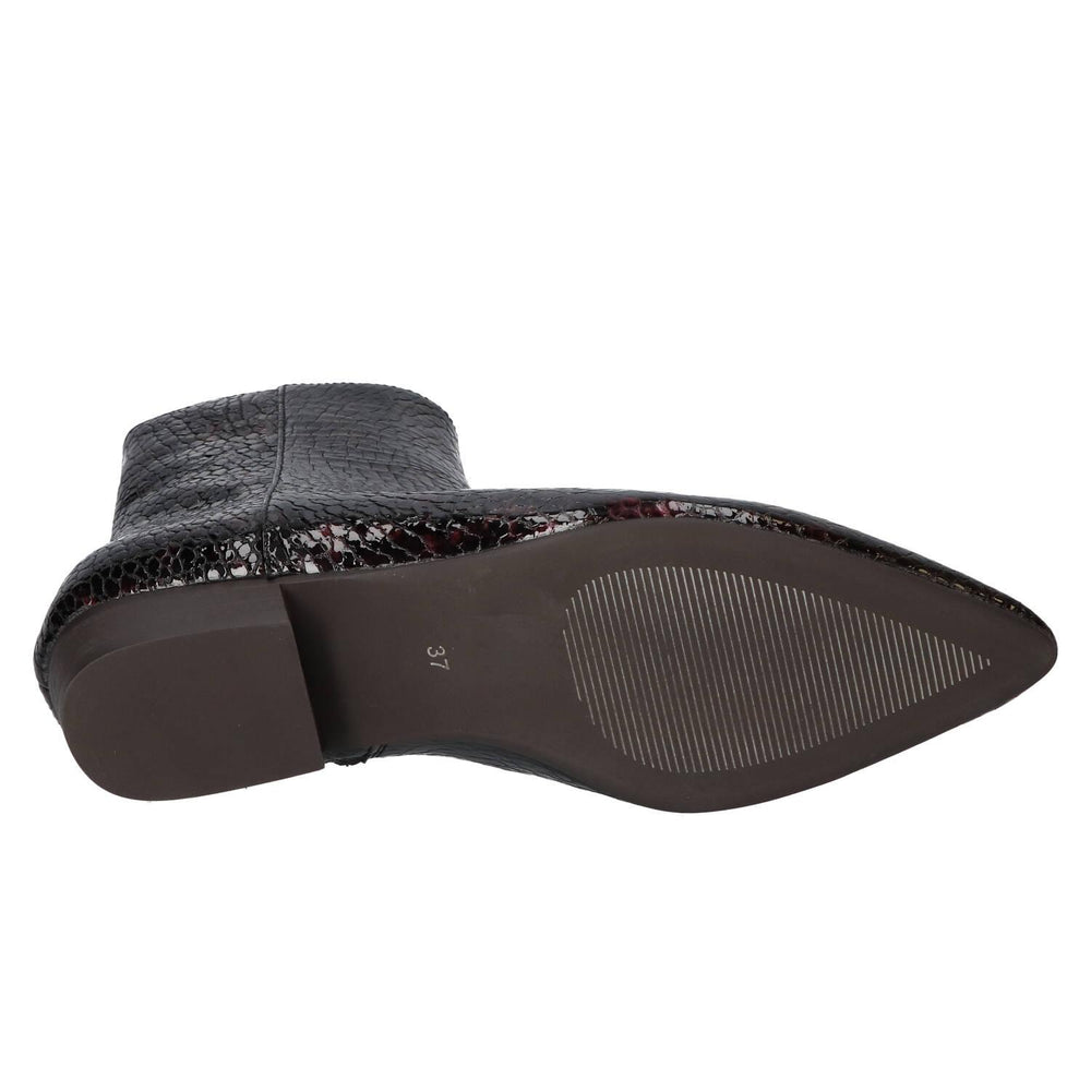 Booties, Bordeaux