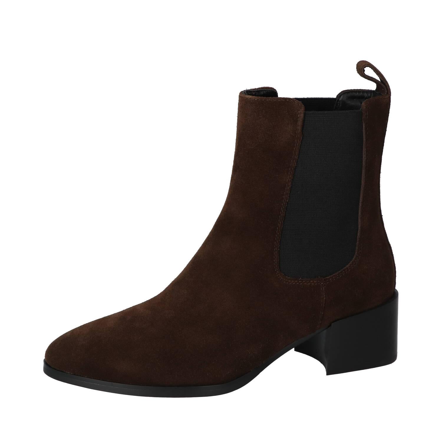 Bottines, marron foncé