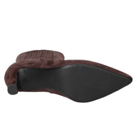 Booties, Donkerbruin