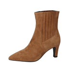 Booties, Cognac