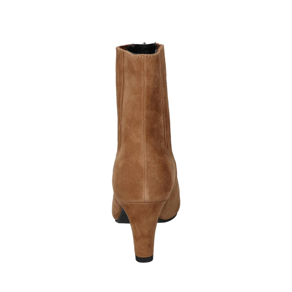Booties, Cognac