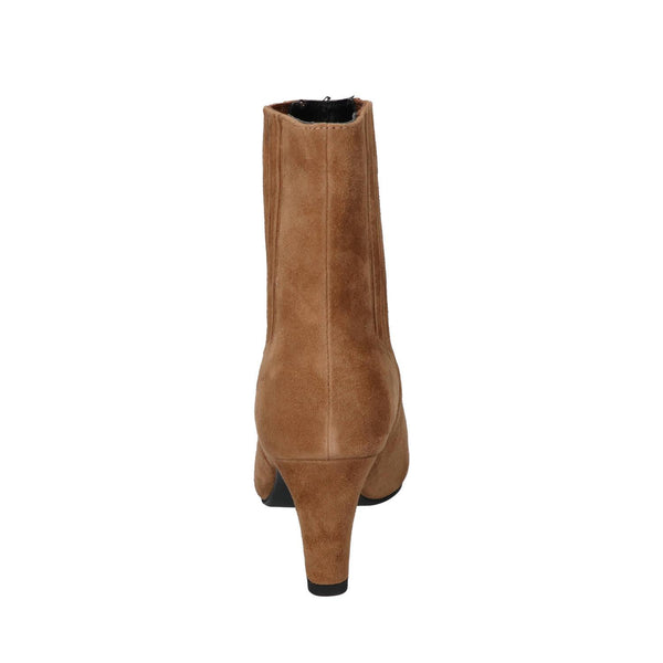 Booties, Cognac