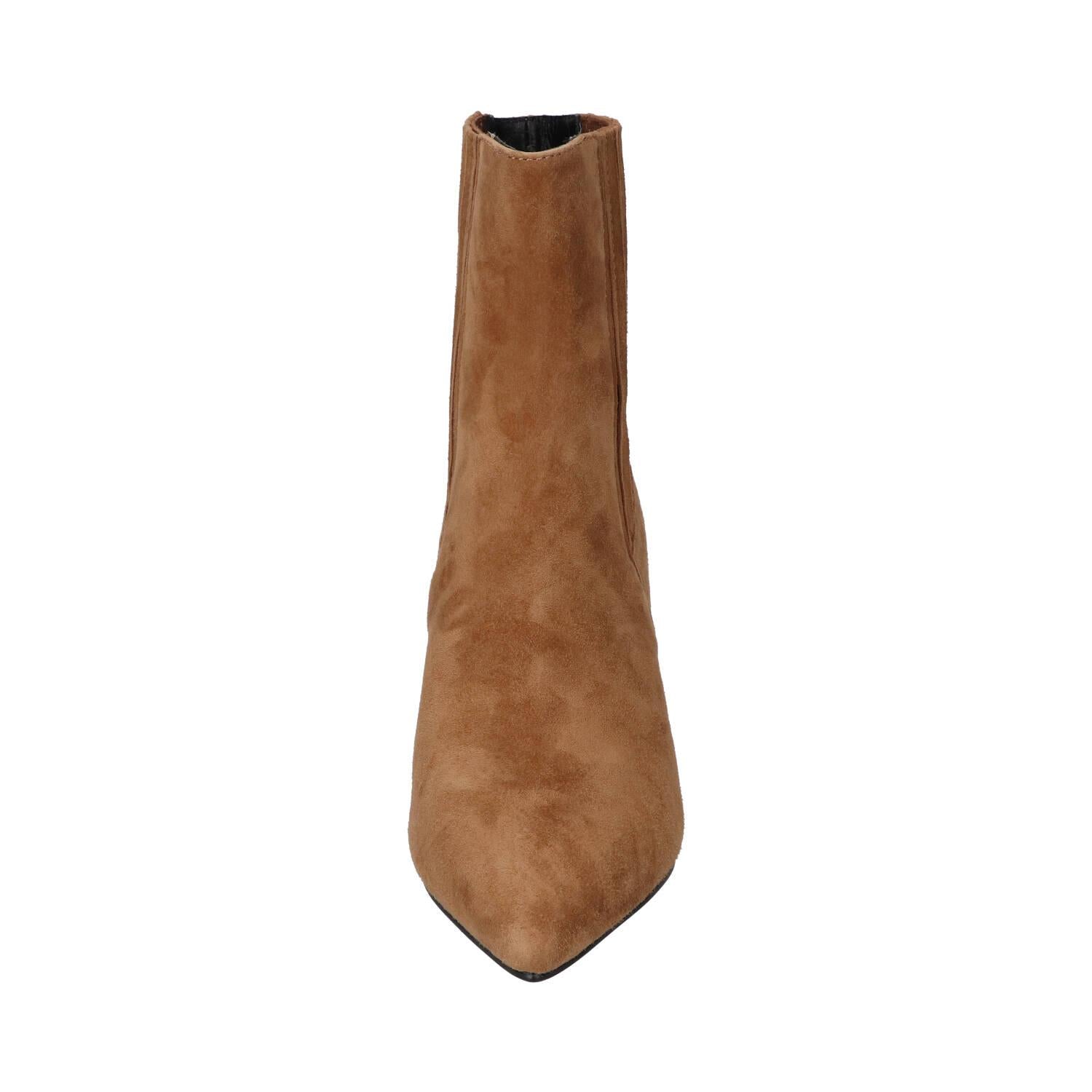 Booties, Cognac