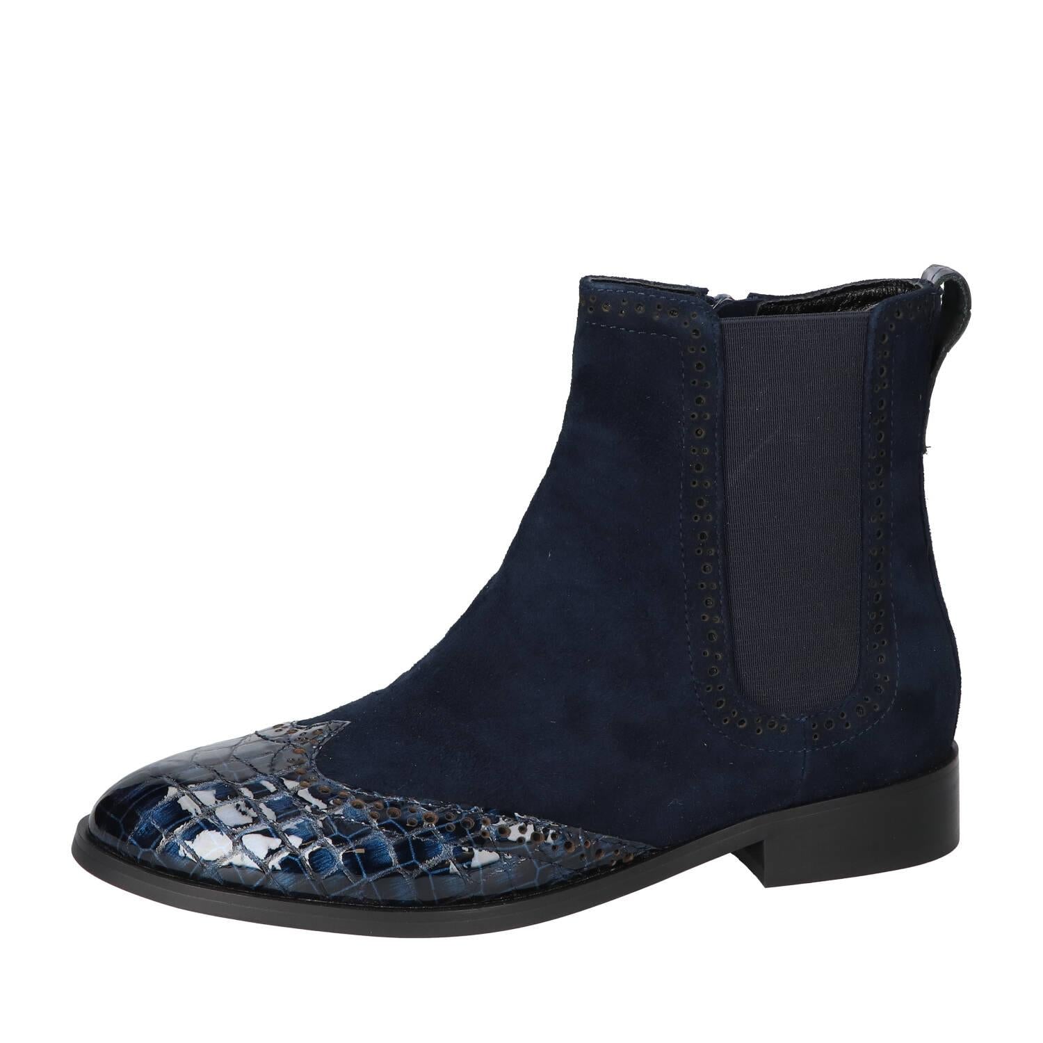 Booties, Blauw