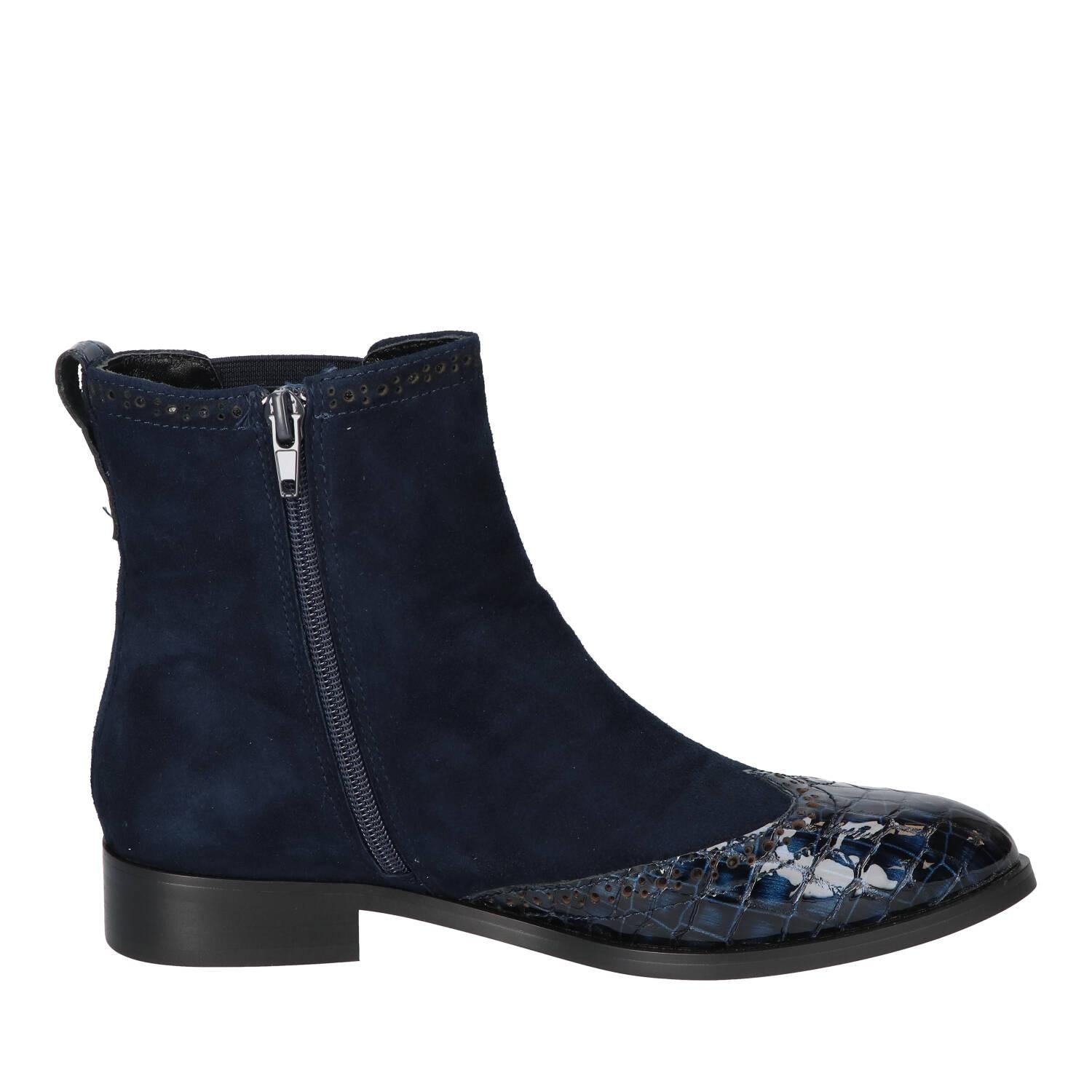Booties, Blauw