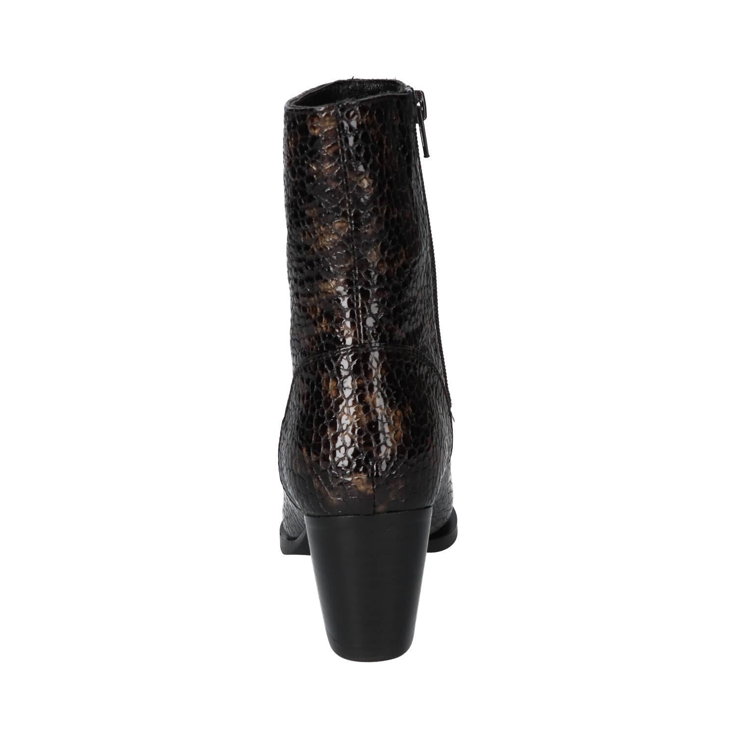 Bottines, marron foncé