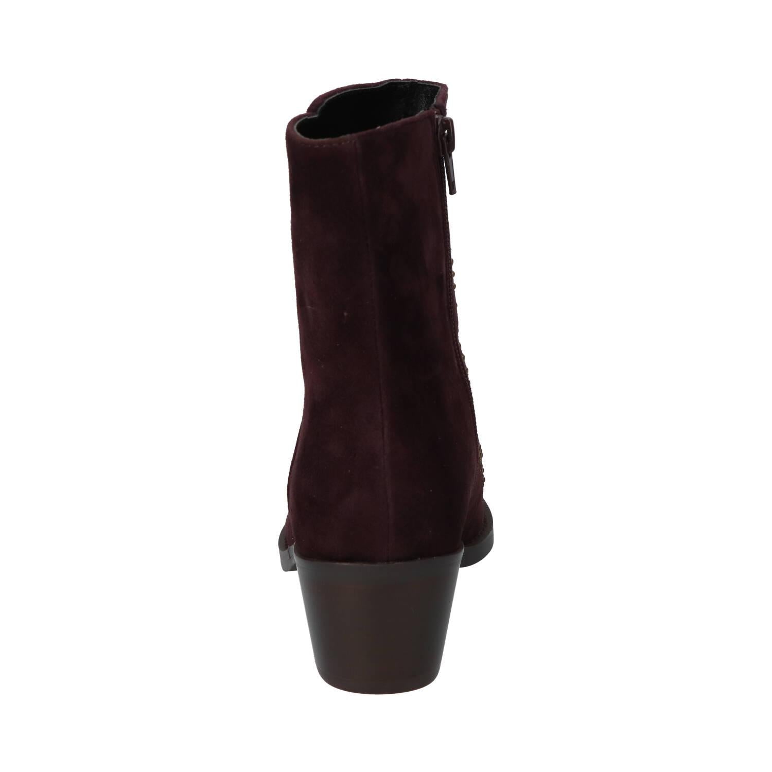 Bottines, Bordeaux