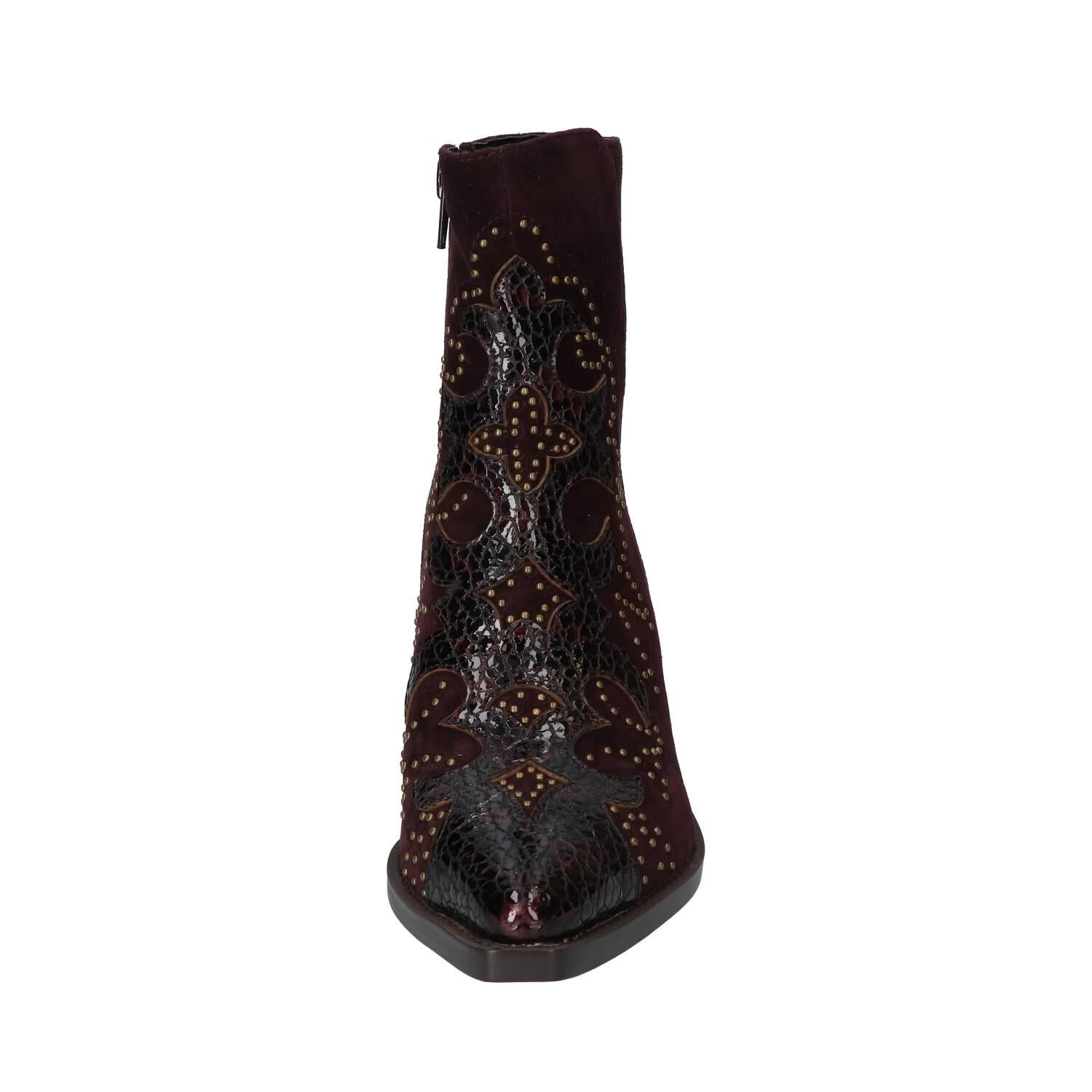Bottines, Bordeaux