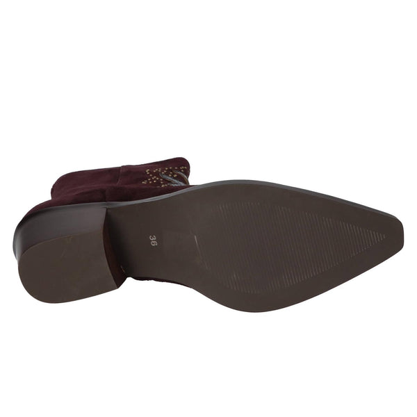 Booties, Bordeaux