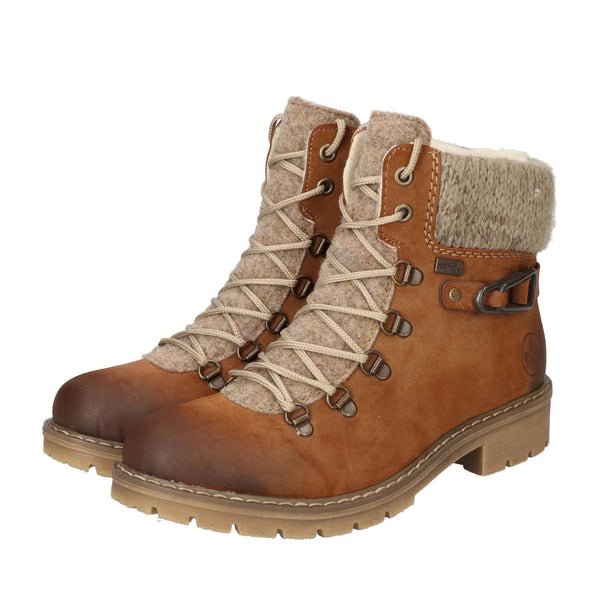 Booties, Cognac
