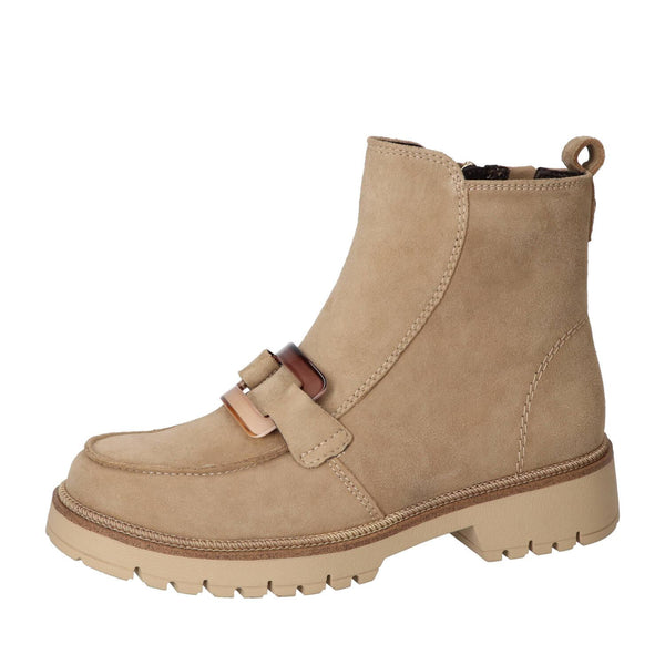Booties, Lichtbeige
