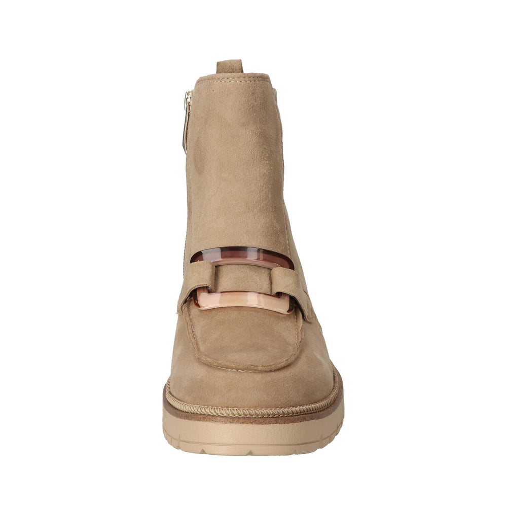 Booties, Lichtbeige
