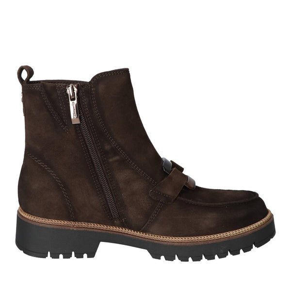 Booties, Donkerbruin
