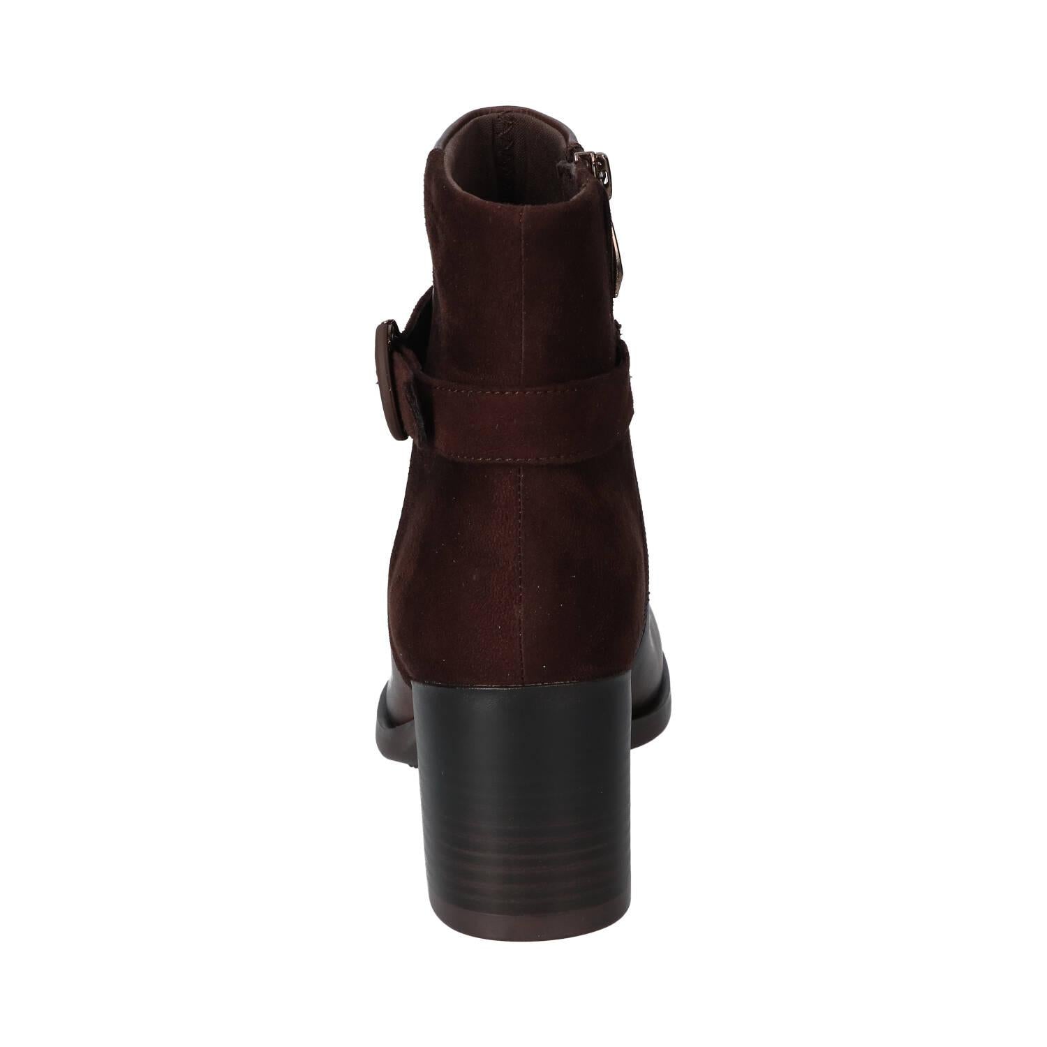 Bottines, marron foncé