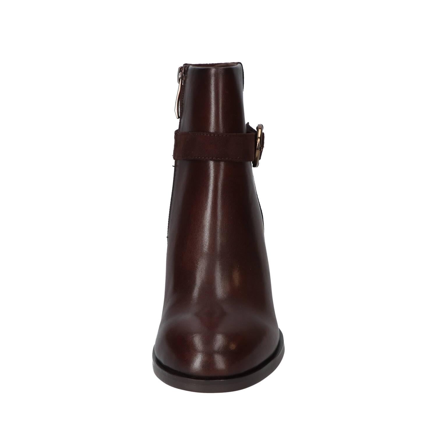 Bottines, marron foncé