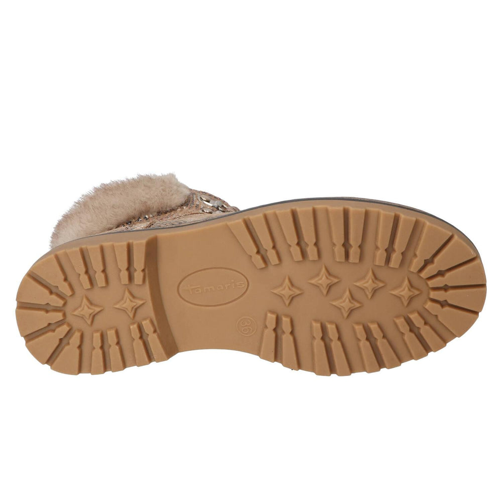 Booties, Lichtbeige
