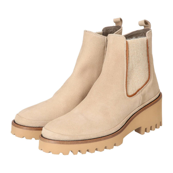 Booties, Lichtbeige
